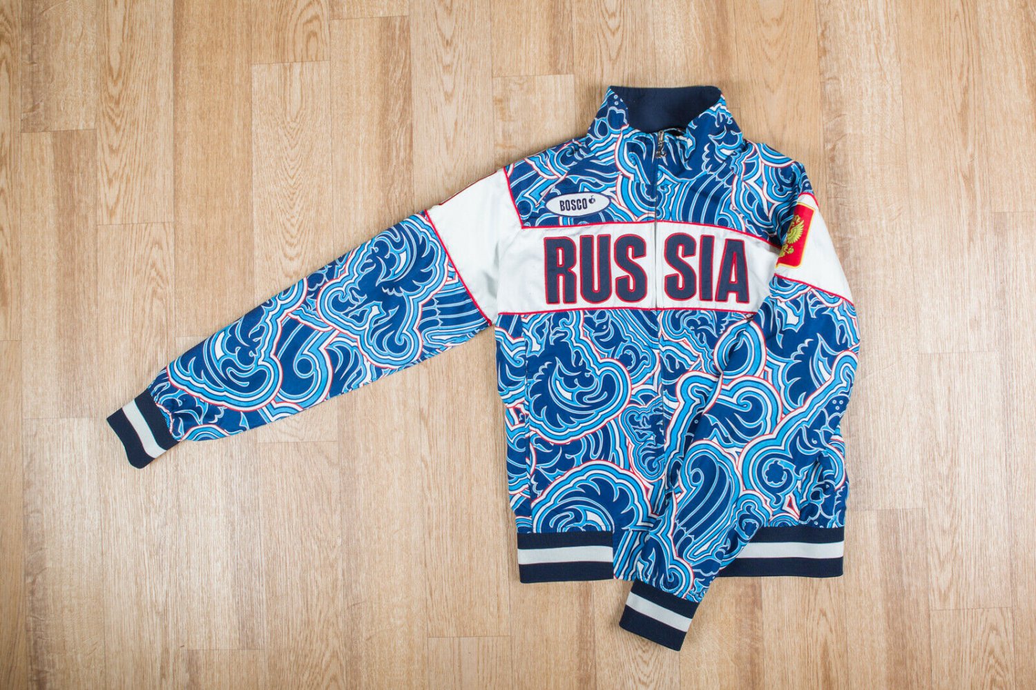 London 2012 Russian Olympic Team Unisex Tracksuit Uniform Zipper Jacket