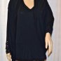 Libby Edelman Women's Soft Knit Tunic Top with Attached Scarf Size: XL