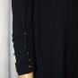 Libby Edelman Women's Soft Knit Tunic Top with Attached Scarf Size: XL
