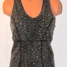 Danskin Now Women's Sportswear Animal Print Multi-Color Top Size: L/G (12/14)