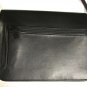 Buxton Black Women's Double Flap Mini Organizer Clutch Wallet/Shoulder Bag