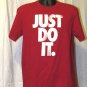 Nike Men's "Just Do It" Red Splatter T-Shirt Size: M