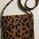 Nine West Women's Leopard Print Multi-Color Shoulder Bag Man Made Materials