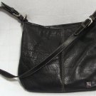 The Sak Chic Classic Women's Black Pebbled Leather Hobo-Style Medium Handbag