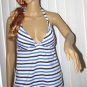 Mossimo 2 Piece Striped Tankini Multi-Color Swimsuit Size: M