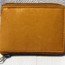 Hand Crafted Genuine Leather Men's/Women's Tan Bi-Fold Wallet