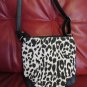 Chico's Leopard Print Messenger & Cross Body Purse w/Long Shoulder Strap