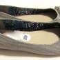 Report Women's Linx Gray Chain Trim Flats Slip Ons Size: 8