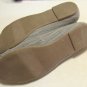 Report Women's Linx Gray Chain Trim Flats Slip Ons Size: 8