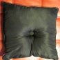 Leopard Print/Black Reversible Throw Pillow - Square