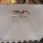 Fabric Square Cut Corner Shade 12x18x13 Accented with Leaves