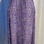 Belle Du Jour One Shoulder Ruffle Neckline Multi-Color Maxi Dress S: S