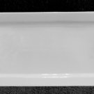 White Cameo Durable China Rectangle Serving Platter Restaurant Ware