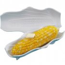 Nordic Ware Four Piece Corn Butter Boats/Corn on the Cob Serving Dishes - White