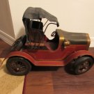 Large 20" Custom Made Antique Metal & Wood Wooden Ford Model T A Car Automobile