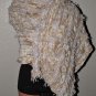 Women's Multi-Color Beige/Brown/Tan Fringe Shawl/Wrap