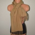 Cashmink V. Fraas Women's Winter Camel/Tan Scarf