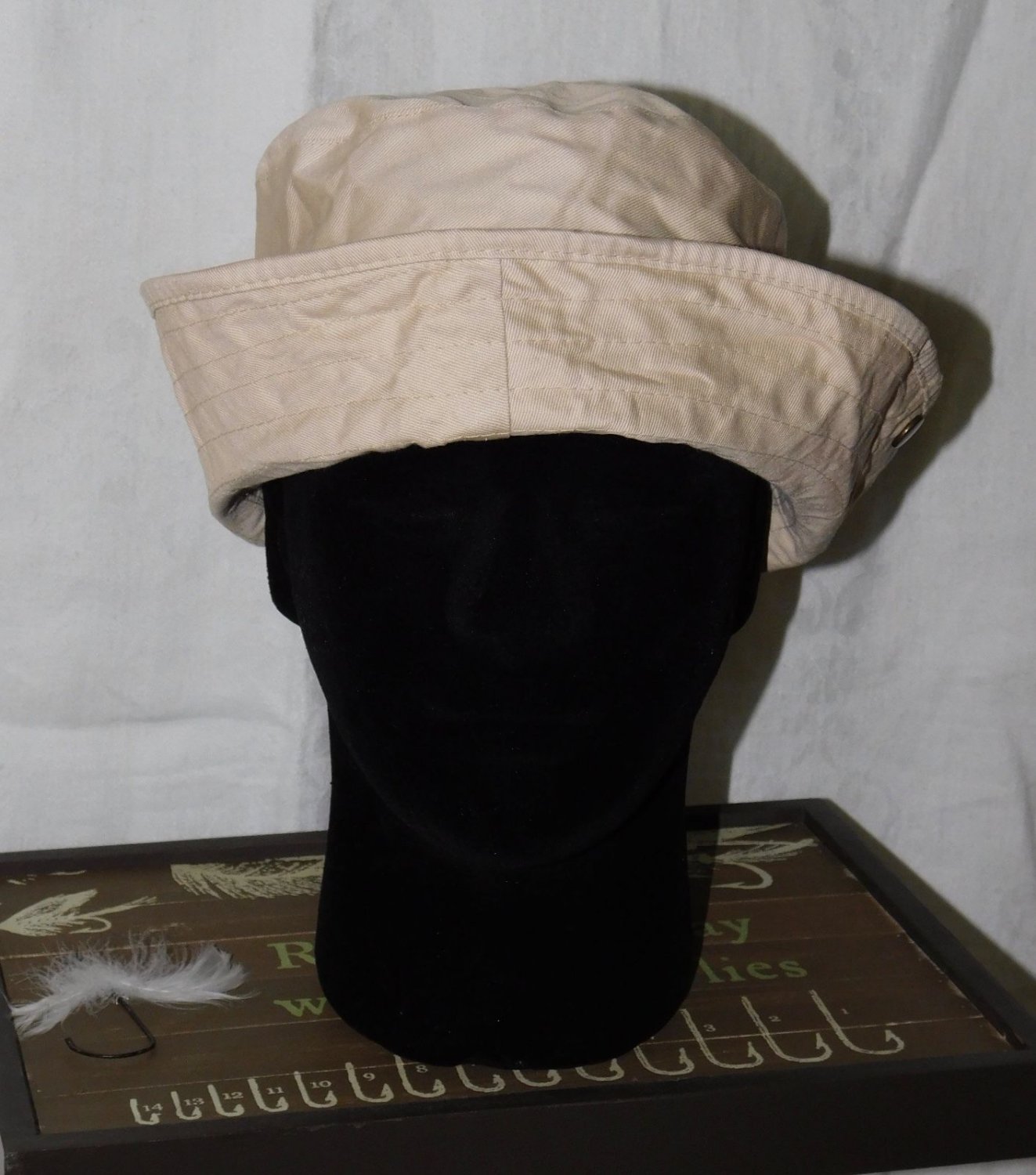 Accessory Network Bucket Fisherman's Hat - Beige Size: 7 1/4