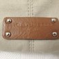 Tignanello Utility II/Messenger/Tote Khaki colored Canvas Leather Trim