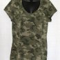 No Boundaries Camouflage Multi-Color Cotton Knit Short Sleeve Graphic Tee XL