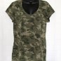 No Boundaries Camouflage Multi-Color Cotton Knit Short Sleeve Graphic Tee XL