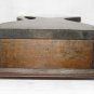 Mid Century Primitive Wood Pitcher Shaped Basket/Towel Rack/Planter Wooden