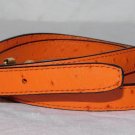 Michael Kors Tangerine Ostrich Embossed Replacement Shoulder Strap Adjustable