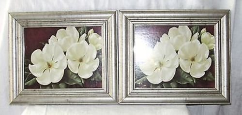 Igor Levashov 'Dolce Magnolia' Framed Art Print Set of 2