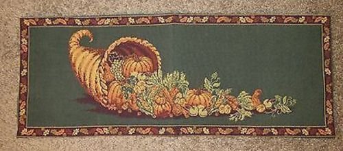 The Manual Woodworkers & Weavers Fall Harvest Table Runner Wall Decor 33"x12.5"