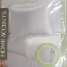 Home Accents Ivory Crochet Pillow Sham Standard Size 20x26"