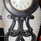 Imperial Clock Works Time Keeper Birmingham est. 1792 Vintage Shelf Wooden Clock