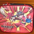 Bakugan BakuTin Blue Collectible Storage Case / Battle Brawlers RED Lunch Bag