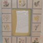 Malden Ceramic Frame with Handprinted Flowers