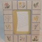 Malden Ceramic Frame with Handprinted Flowers