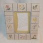 Malden Ceramic Frame with Handprinted Flowers