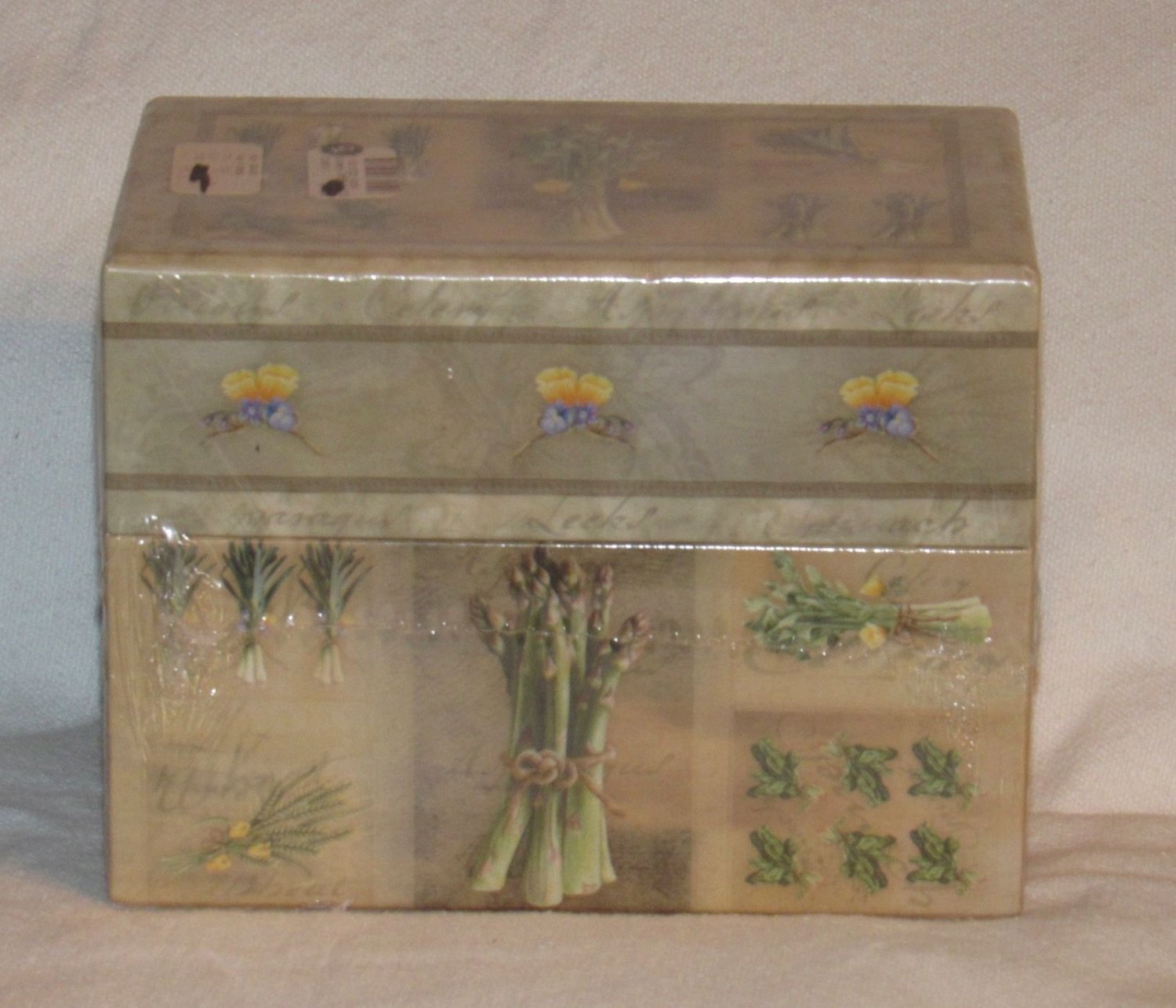 Herb Garden Recipe Box