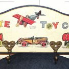 Storytime Tinplate Toy Company Wooden Coat/Hat Rack Multi-Color