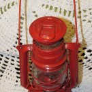 Vintage Meva 864 Czech Republic Oil / Kerosene Lamp Railroad Train Lantern