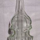 Glass Violin-Shaped 75 cl Liquor/Wine Bottle/Decanter Empty