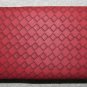 Ashburn Classic Smartphone Metal Hinge Clutch/Wallet/Wristlet Case Textured Red