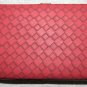 Ashburn Classic Smartphone Metal Hinge Clutch/Wallet/Wristlet Case Textured Red