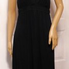 Alliance Apparel Sexy Backless Cross Strap Black Short Dress Size: M