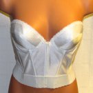 Carnival Creations Women's 203 White Nylon Backless Strapless Bra S: 36 B