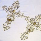 Metal Cross Wall Decor Candle Holder with Star Accent Gold-Tone 25 x 18 Set of 2
