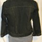 db Collection Denim Jacket w/Embellished Neckline and Sleeve Cuff S: 10