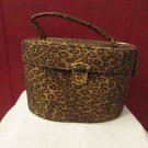 Moda Int'l Vintage Animal Print Cosmetic Makeup/Jewelry Case