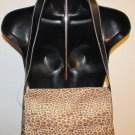 Kenneth Cole Faux Leather Leopard Print Reaction Hobo/Shoulder Handbag