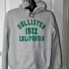 Hollister 1922 California Men’s Gray Hoodie Pullover Fleece Size: M