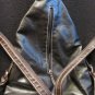 Chateau Black Backpack style Handbag/Faux Leather