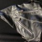Chateau Black Backpack style Handbag/Faux Leather